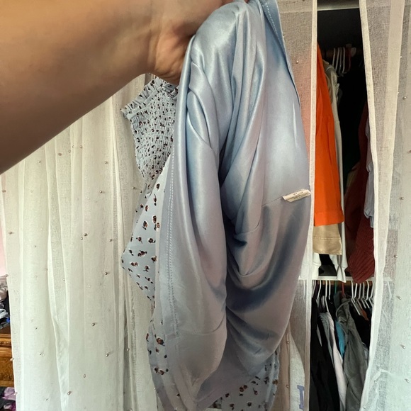 Blue summer dress - Picture 3 of 4